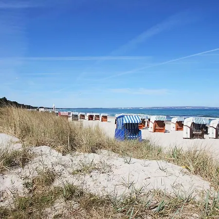 F-1046 Haus Mozart Fewo 01 Balkon, Gartennutzung * Binz